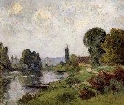 Maufra Maxime Emile Louis Paysage oil on canvas